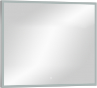 Зеркало Континент Frame Silver Led 100x100 - 