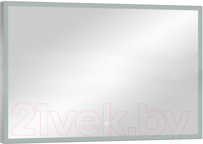 Зеркало Континент Frame Silver Led 120x80