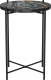 Журнальный столик Sheffilton SHT-CT8-3 (титановый кварц/черный муар) - 