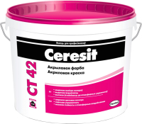 Краска Ceresit CT 42 база (15л, прозрачный) - 