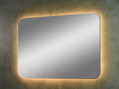 Зеркало Континент Burzhe Led 100x70 (МДФ с функцией анизапотевания, нейтральная подсветка)