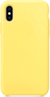 Чехол-накладка Case Liquid для iPhone X (желтый матовый) - 