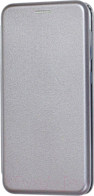 Чехол-книжка Case Magnetic Flip для Galaxy A12 (серый)