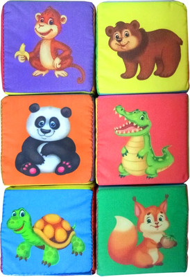 

Развивающий игровой набор, Кубики. Любимые животные / 4630042758810