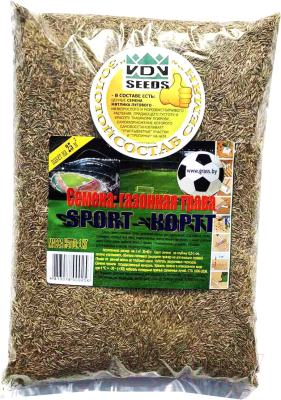 Семена газонной травы VDV Seeds Sport-кортт (1кг)