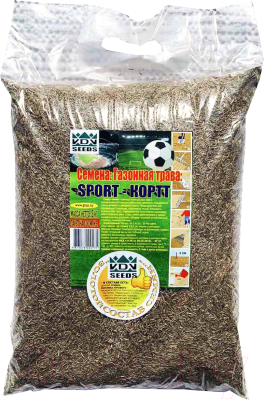 Семена газонной травы VDV Seeds Sport-кортт (3кг)