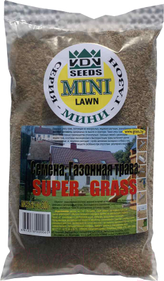 Семена газонной травы VDV Seeds Super-Grass (500г)