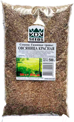 Семена газонной травы VDV Seeds Овсяница красная (500г)