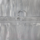 Шторка-занавеска для ванны Вилина Кристалл Peva. Водопад / 7179-10017-7 (180x180, серый) - 