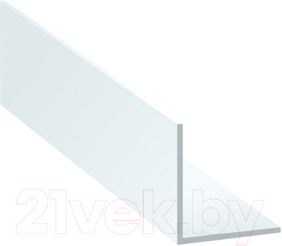 Угол для стеновой панели STELLA Универсальный ПВХ 2700x30x30мм (белый)