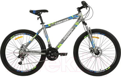 Велосипед Krakken Compass 2023 (18, серый)