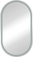 Шкаф с зеркалом для ванной Континент Elmage White Led 45x80 (с нейтральной подсветкой) - 