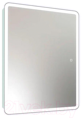 Шкаф с зеркалом для ванной Континент Emotion Led 60x80 (с бесконтактным сенсором, нейтральная подсветка)