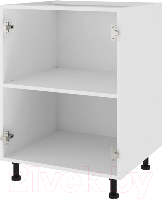 Шкаф-стол кухонный Stolline Т-60Ц (белый)