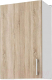 Шкаф навесной для кухни Stolline Уют 40 / СТЛ.275.01 (белый/дуб сонома) - 