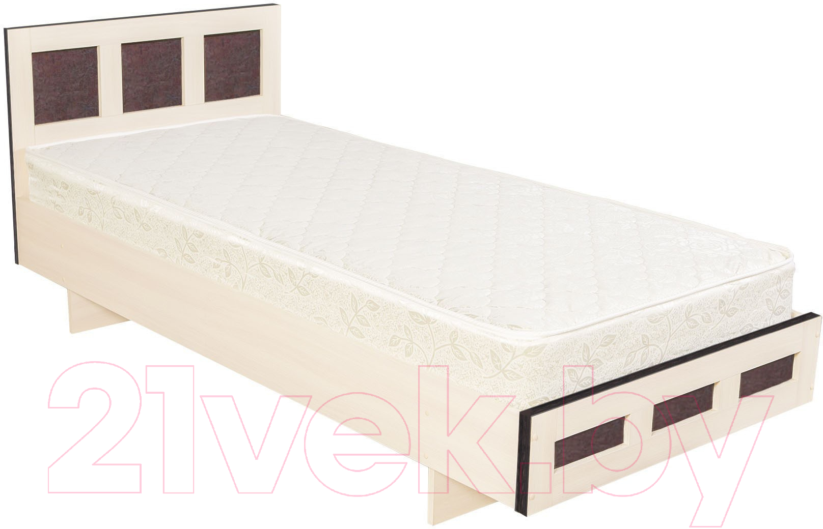 Односпальная кровать Mio Tesoro М1 КР-017.11.02-01 70x186 с матрасом Letto