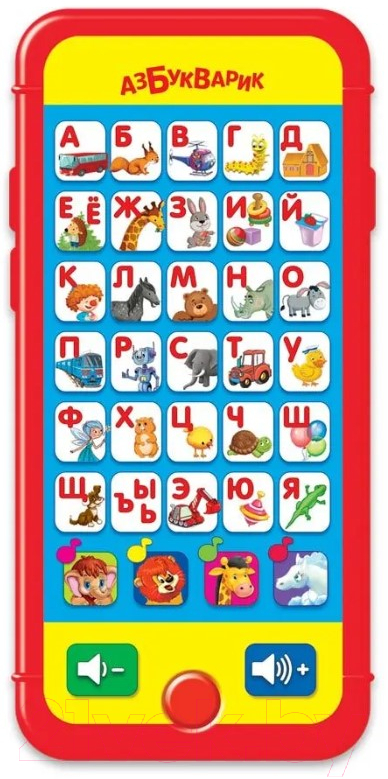 Развивающая игрушка Азбукварик Мультиплеер. Музыкальная азбука 2981