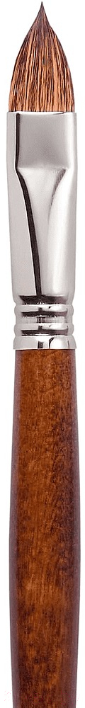 Кисть для рисования Escoda Versatil Brush L/H Синтетика кошачий язык №16 / S3042-16 — фото 2