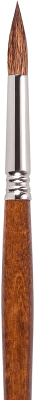 Кисть для рисования Escoda Versatil Brush L/H Синтетика круглая №12 / S3040-12 (темно-коричневый)