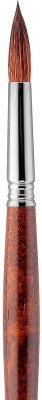 Кисть для рисования Escoda Versatil Brush L/H Синтетика круглая №14 / S3040-14 (темно-коричневый)