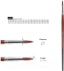 Миниатюра изображения товара Кисть для рисования Escoda Versatil Brush L/H Синтетика круглая №14 / S3040-14 (темно-коричневый)