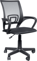 Кресло офисное King Style 695 Black / PMK 001.224 (DMS, черный/черный) - 
