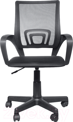 Кресло офисное King Style 695 Black / PMK 001.224 (DMS, черный/черный)