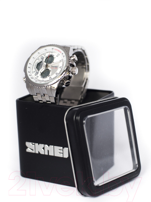 Часы наручные мужские Skmei 0993 (серебристый)