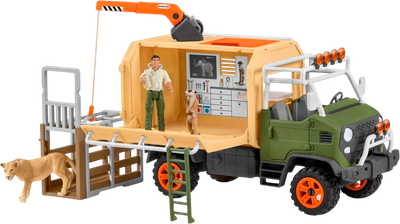 Игровой набор Schleich Большой ветеринарный спасательный грузовик / 42475 -