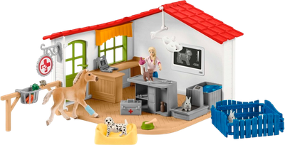 Игровой набор Schleich Ветеринарная клиника с домашними животными / 42502 -