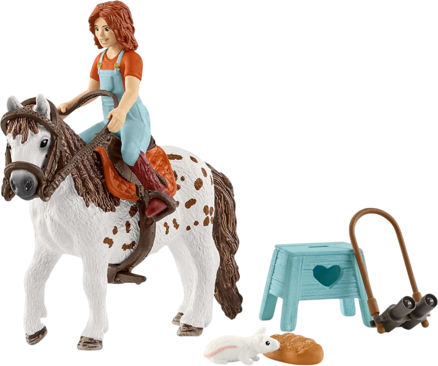 Игровой набор Schleich Мия и Спотти / 42518