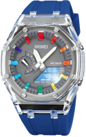 Часы наручные унисекс Skmei 2100 (синий) - 