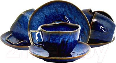 Изображение товара Набор для чая/кофе Lenardi Aquamarine 133-291 (12пр)