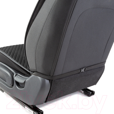 Комплект накидок на автомобильные сиденья Car Performance CUS-1052 BK/GY (черный/серый)
