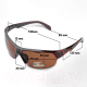 Миниатюра изображения товара Очки солнцезащитные Premier Fishing PR-OP-9419-B (коричневый)