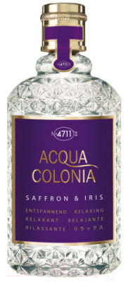 Одеколон N4711 Acqua Colonia Saffron & Iris (170мл)