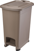Контейнер для мусора Эльфпласт Slim 558 (15л, серо-коричневый) - 