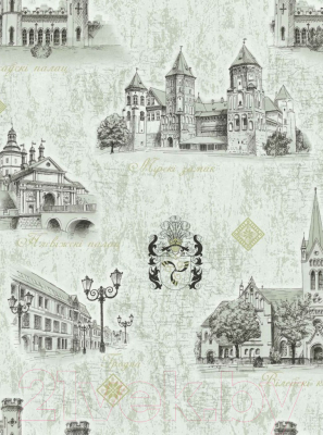 Бумажные обои Белобои Палац к-14 С25-МО (дуплекс)