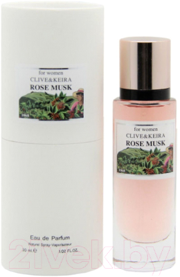 Парфюмерная вода Clive&Keira Rose Musk W-1068 (30мл)