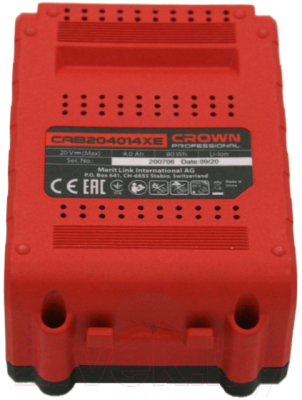Аккумулятор для электроинструмента CROWN CAB204014XE CB