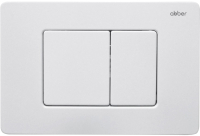 Кнопка для инсталляции Abber AC0120MW (белый матовый) - 