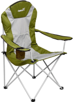 Кресло складное Helios Т-HS-750-99806H-05-1 (серый ромб/зеленый) - 