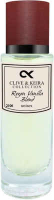 Парфюмерная вода Clive&Keira Rozen Vanilla Blend Unisex 2106 (30мл)
