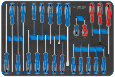 Универсальный набор инструментов King TONY 934-325MRVD