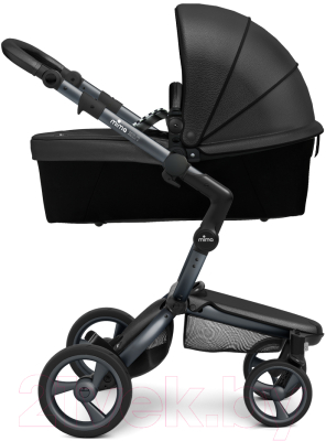 Детская универсальная коляска Mima Xari 4G Graphite Grey 2 в 1 (Black/Black&White)