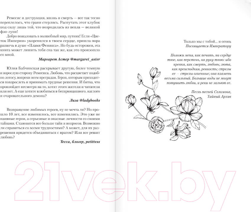Художественная книга АСТ Пламя Феникса (Бабчинская Ю.) — фото 3