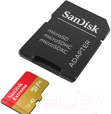 Карта памяти SanDisk Extreme microSDXC 512GB (SDSQXAV-512G-GN6MA)