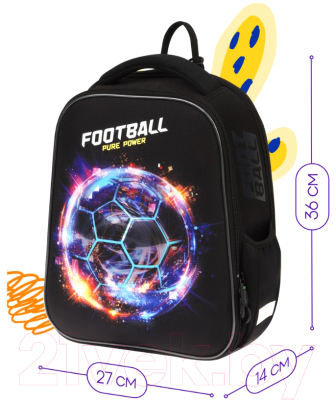 Школьный рюкзак Berlingo Expert Mini. Football power / RU09045
