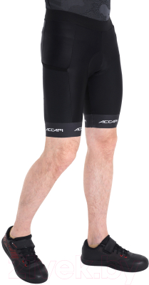 Велошорты Accapi Shorts / B0006-99 (XXL, черный)