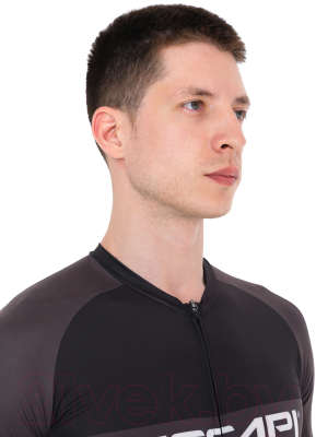 Велоджерси Accapi Short Sleeve Shirt Full Zip / B0020-06 (M, графитовый)